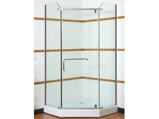 Douchecabine Vonato, Purevia, zilverkleurig frame