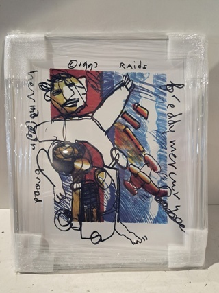 Art print, Herman Brood, “Freddy Mercury”, 1993