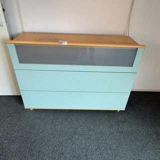 Bureau en 2x ladenkast