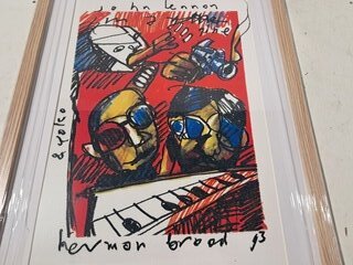 Artprint, Herman Brood, “John Lennon”, 1993