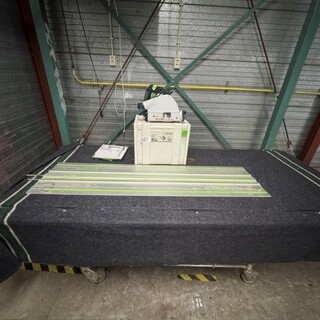 Invalzaag met lineaal, Festool, TS 55 EBQ-plus / FS 1400/2