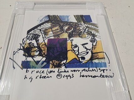 Artprint, Herman Brood, “Bruce Springsteen”, 1993