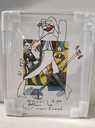 Artprint, Herman Brood, “Michael Jackson”, 1993