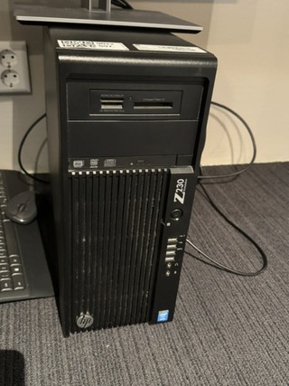Computer met monitor HP, Z230