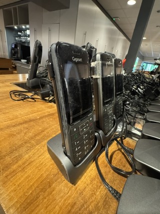 Partij draadloze telefoons en toebehoren Siemens, Gigaset