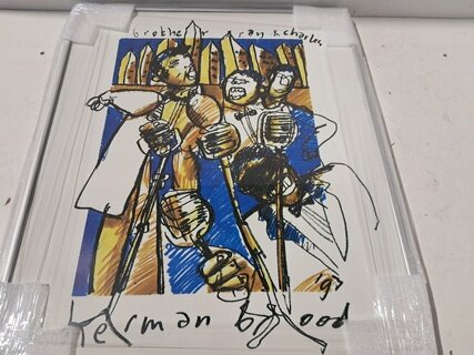 Artprint, Herman Brood, “Ray & Charles”, 1993