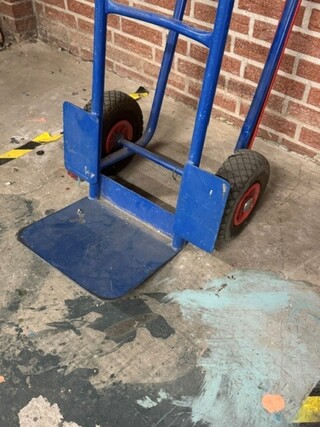 steekwagen, Aarnoudse, blauw