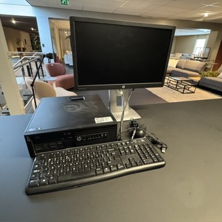 Computer met monitor HP, z220