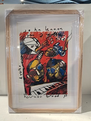 Artprint, Herman Brood, “John Lennon”, 1993