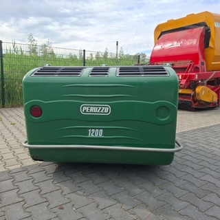 Klepelmaaier met opvang, Peruzzo, KOALA 1200 L, 2018