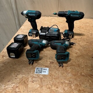4x Schroefmachine, Makita, TD110D
