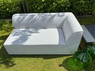 2-Zitsbankje allweather & coffeetable, Liguria & Aosta, light grey, 20