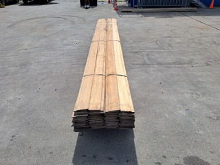 Ca. 80x Bankirai Hard hout, Rabat, Old stock