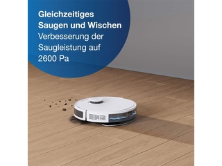 Ecovacs Deebot N8 Pro Care Robotstofzuiger  Wit