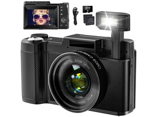 Swagitloud Digitale Camera 4K 48MP Vlogging Camera