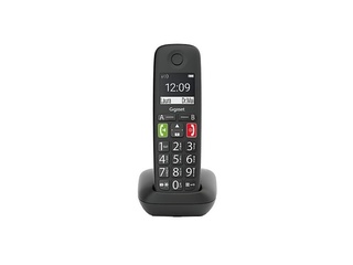Gigaset E290E Single Senioren Dect Telefoon Zwart