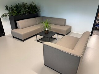 Tuinhoekbank & 2-zitsbankje allweather, Toscane & Liguria, sand, 2026