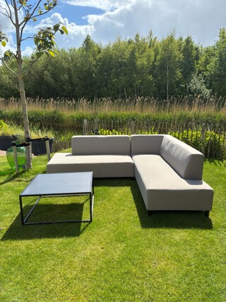 Tuinhoekbank allweather & coffeetable, Umbria & Piemonte, sand, 2026