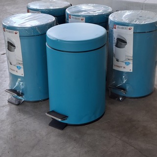 5x Pendaalemmer Toilet, Allibert, Street, Turqoise