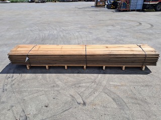 Ca. 60x Bankirai Hard hout, Rabat, Old stock
