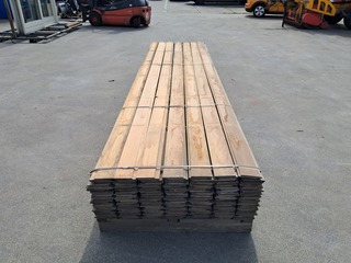 Ca. 126x Bankirai Hard hout, Rabat, Old stock