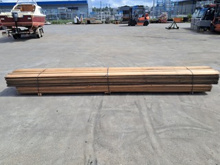 Ca. 80x Bankirai Hard hout, Rabat, Old stock