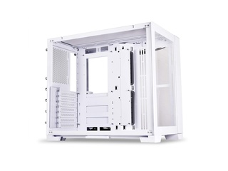 Lian Li O11D S O11 Dynamic Mini Snow Edition behuizing Wit