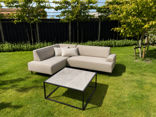 Tuinhoekbank allweather & coffeetable, Toscane & Aosta, sand, 2026