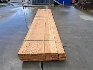 Ca. 28x Douglas vlonder plank, Douglas, Vlonderplank