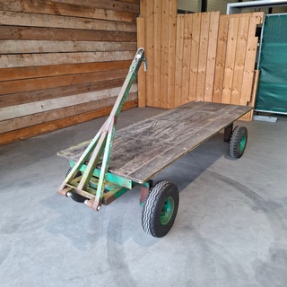 Aanhangwagen met draaikrans