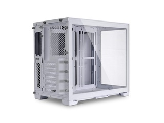 Lian Li O11D S O11 Dynamic Mini Snow Edition behuizing Wit