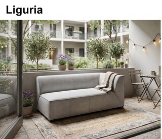 2-Zitsbankje allweather & coffeetable, Liguria & Aosta, sand, 2026