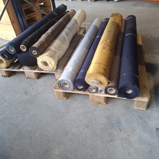 13x Rol Bekledingsstof assorti