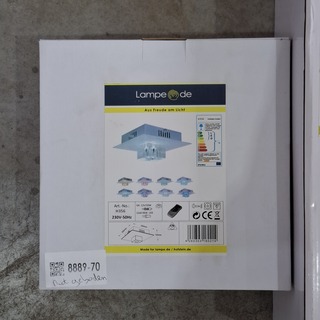 2x Plafondlamp