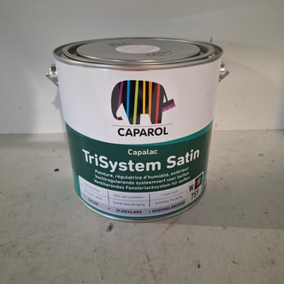 4 x 2,5 liter Caparol Trimaxx Satin, RAL 9010