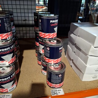 10 x 1 liter Hoogglanslak, Drenth, LGX, Zwart