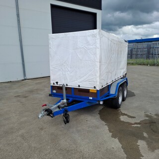 Aanhangwagen tandemasser met huif 2000 kg, Verdonk, VA-TA-AHW, 2000
