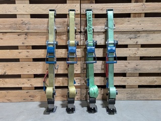 4x Stabilisatiesteun, WEBER RESCUE, STAB-FAST ALU