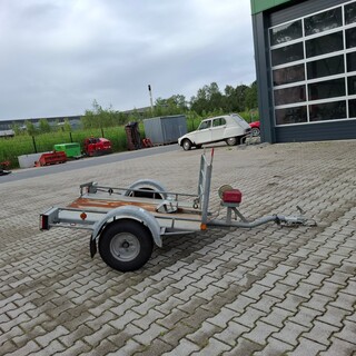 Trilplaat aanhanger, Nemaco, TA 750, 1999