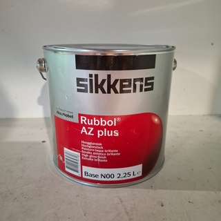 4 x 2,5 liter Hoogglanslak, Sikkens, Rubbol AZ, Monumentengroen / N0.1