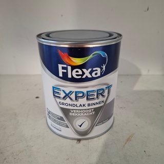 80 x 0,75 liter Grondlak, Flexa, Midden grijs