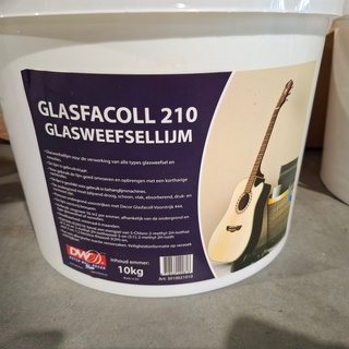 Renovlies 150 gram + lijm 10 liter, Wit
