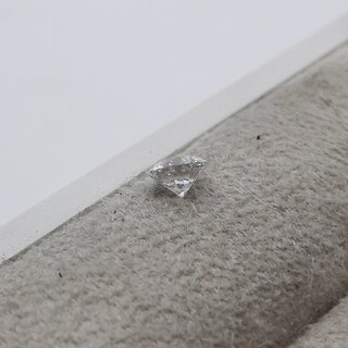 Briljant geslepen diamant, 0,43 kt (Lc), F