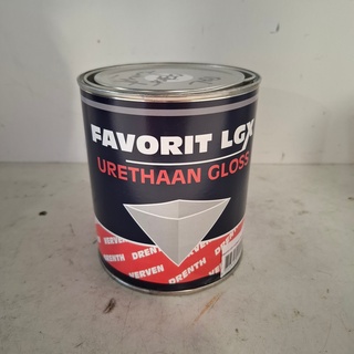 10 x 1 liter Hoogglanslak, Drenth, LGX, Zwart