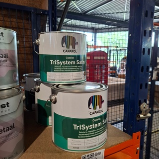 4 x 2,5 liter Caparol Trimaxx Satin, RAL 9010
