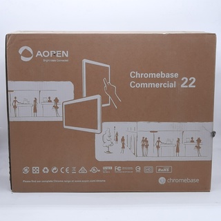 All-in-One touchscreen monitor, Aopen, Chromebase commercial 22