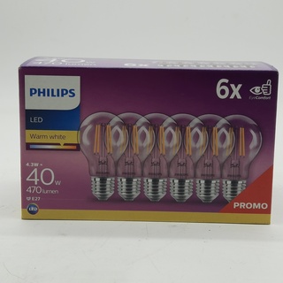 Partij lampen, Philips, O.a. LED Warm White E27