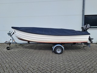 Open boot incl. Mercury 4pk 2 takt en boottrailer, Maryland, 420