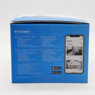 2x Beveiligingscamera, Reolink, E1 Outdoor