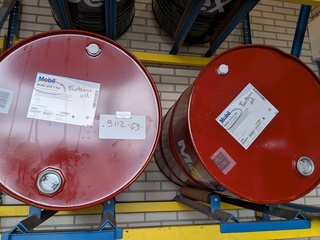 2x Turbine olie, Mobil, DTE 846, 2021